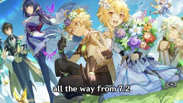 ТОЛЬКО ЧТО ПОСТУПИЛО! ПЛАН ПОВТОРНОГО ЗАПУСКА GENSHIN 7.2-7.6! СОХРАНЯЙТЕ ИГРУ! Genshin Impact!