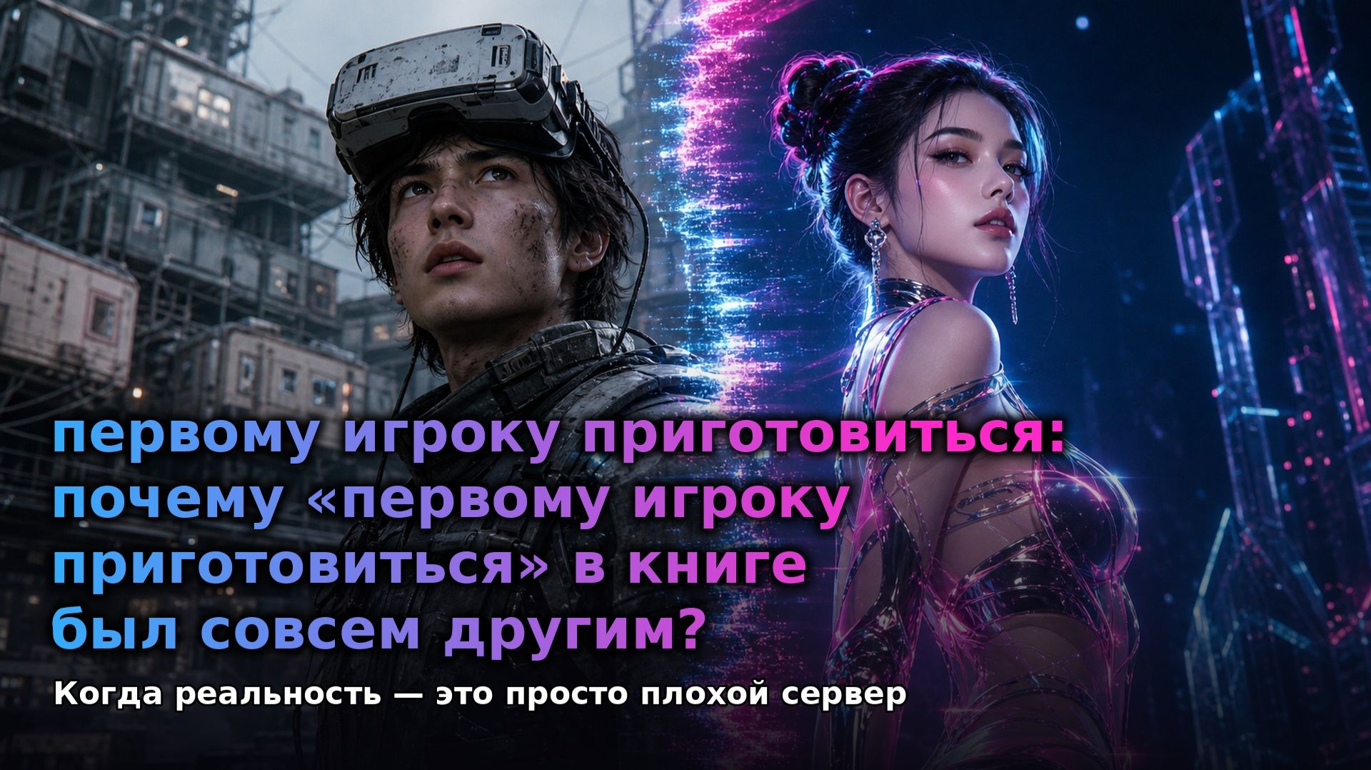 Первому игроку приготовиться: Почему первому игроку приготовиться в книге был совсем другим?