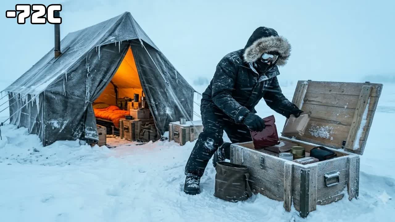 -72°C: Один на краю света