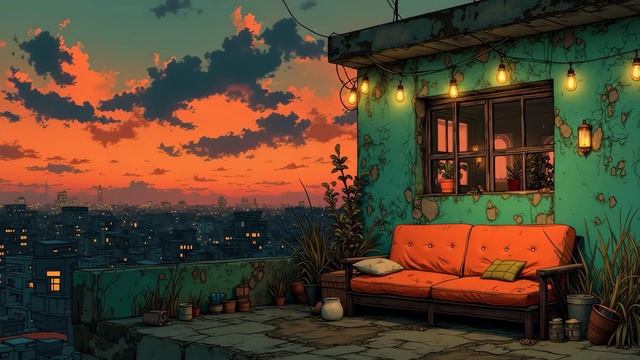 Спокойный Вечер Lo Fi City🌃 Lofi Beats для сна, расслабления Lofi Music Lofi Live Лофи Хип Хоп