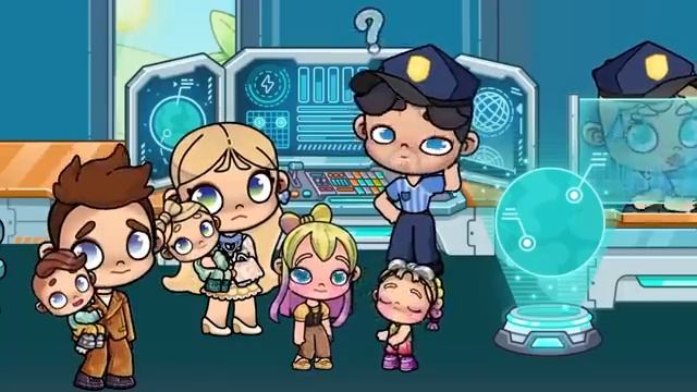 ПОЛИЦЕЙСКИЙ УЧАСТОК 🚔🏢 ПРЕСТУПНИК в AVATAR WORLD ИСТОРИЯ 💕 РУТИНА СЕМЬИ 👨👩👧👦