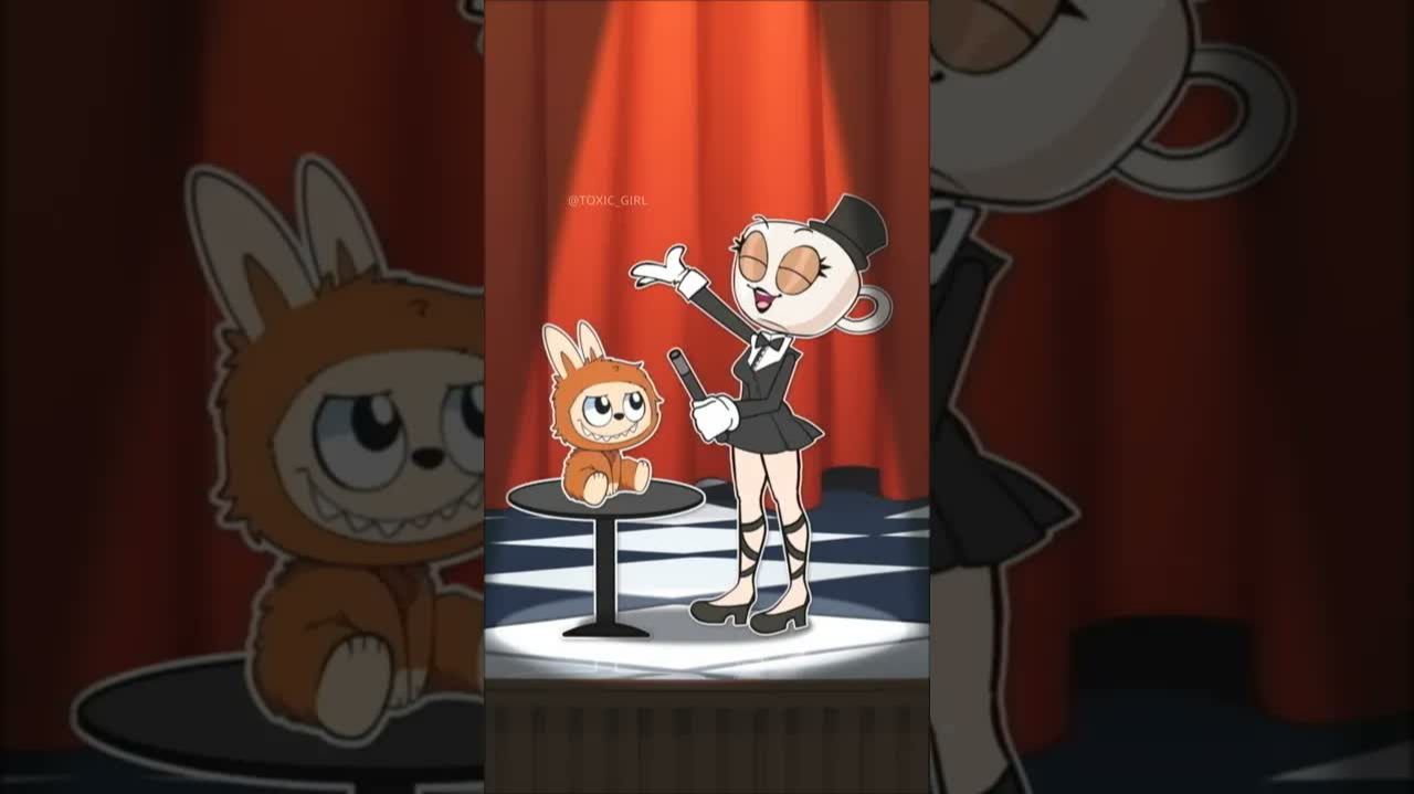 Labubu Turned Girl By Ballerina Capuchina (Labubu Animation)