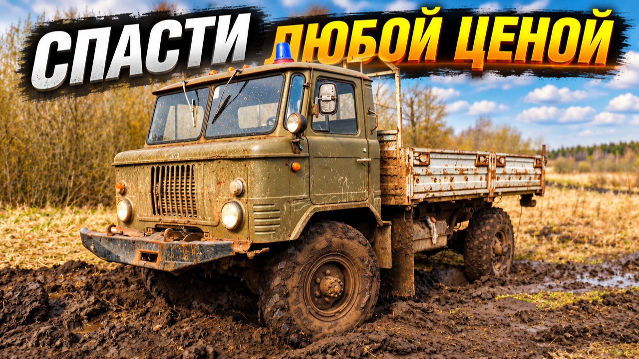 Буханка и Нивы против Land Rover, ГАЗ 66 и УАЗ на бездорожье