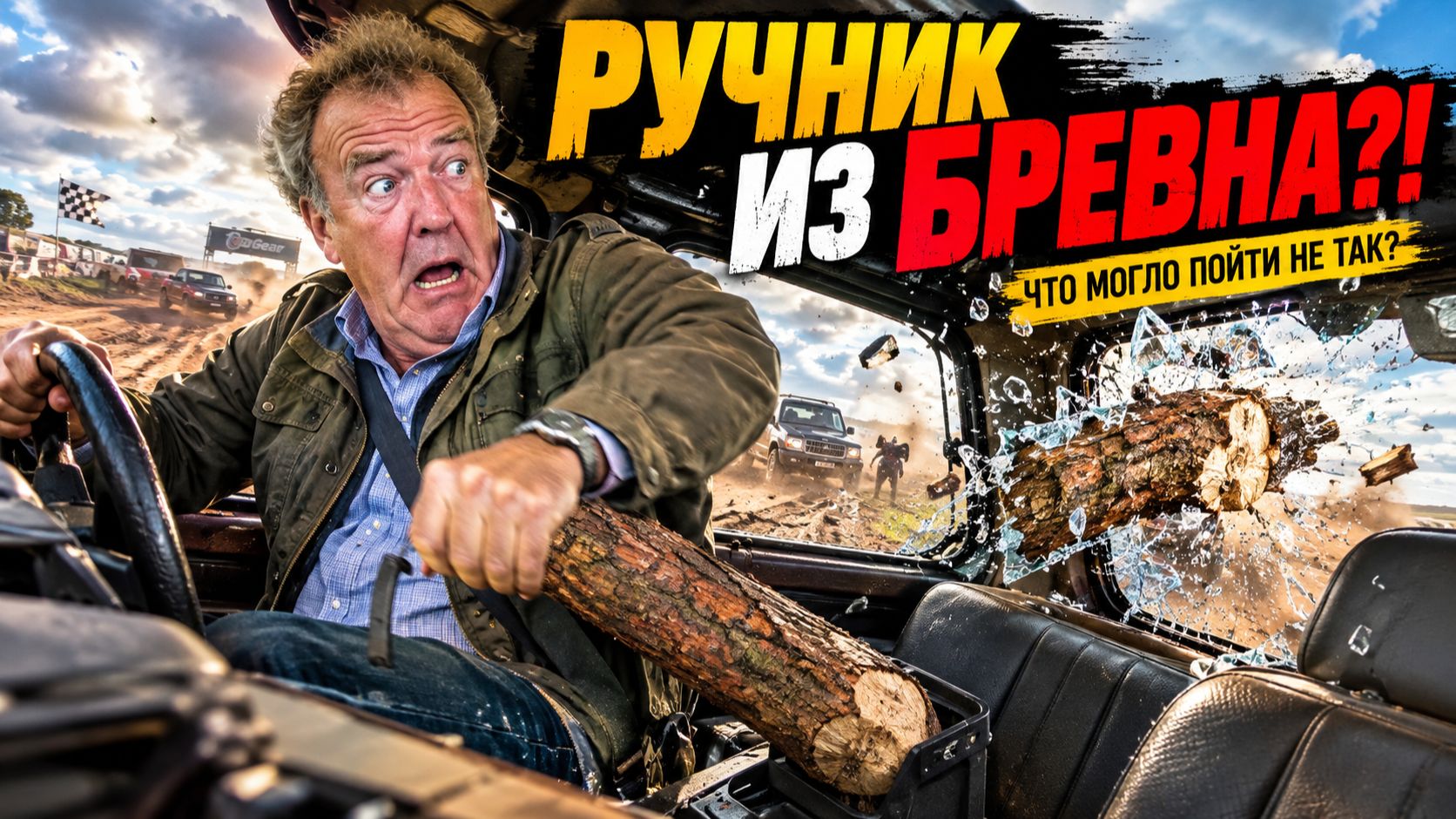 МОЙ ДЕРЕВЯННЫЙ РУЧНИК!!! | Top Gear  #topgear #прикол #машины #JeremyClarkson