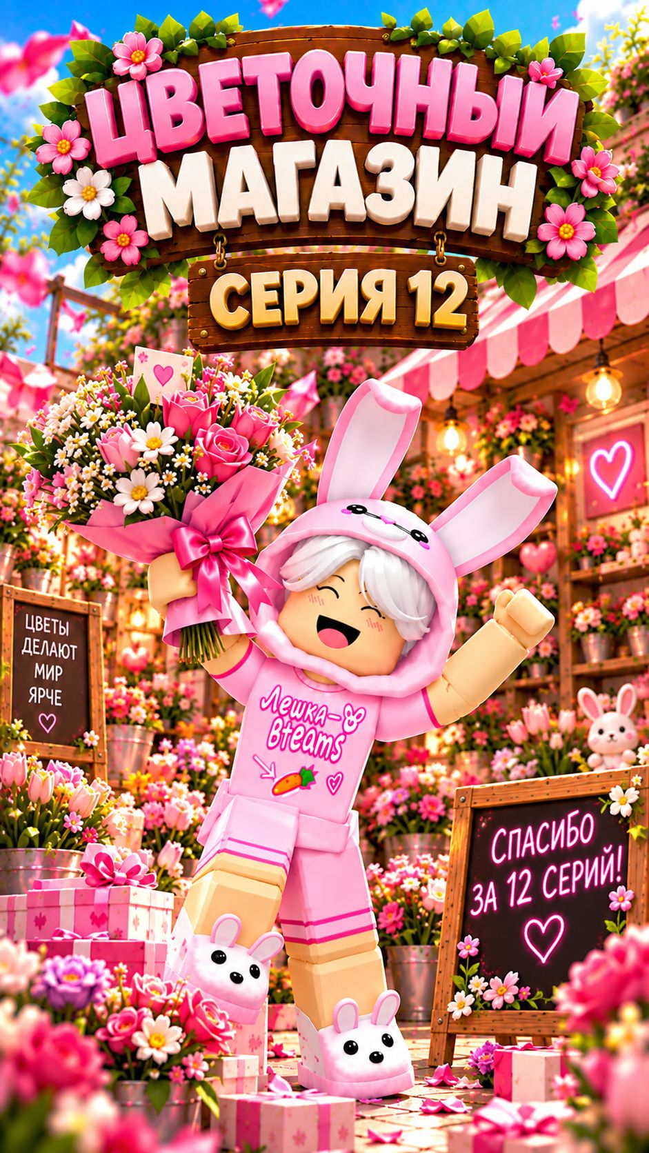 🤯 ВОТ ЧТО СТАЛО С МОИМ ЦВЕТОЧНЫМ МАГАЗИНОМ! 🌷 | СЕРИЯ 12 #roblox #shorts