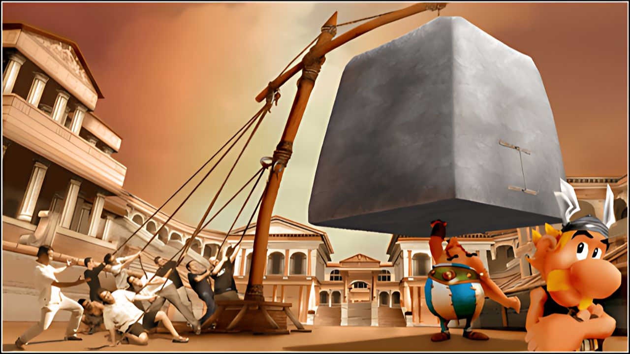 Asterix & Obelix XXL - Рим - быстрое прохождение уровня