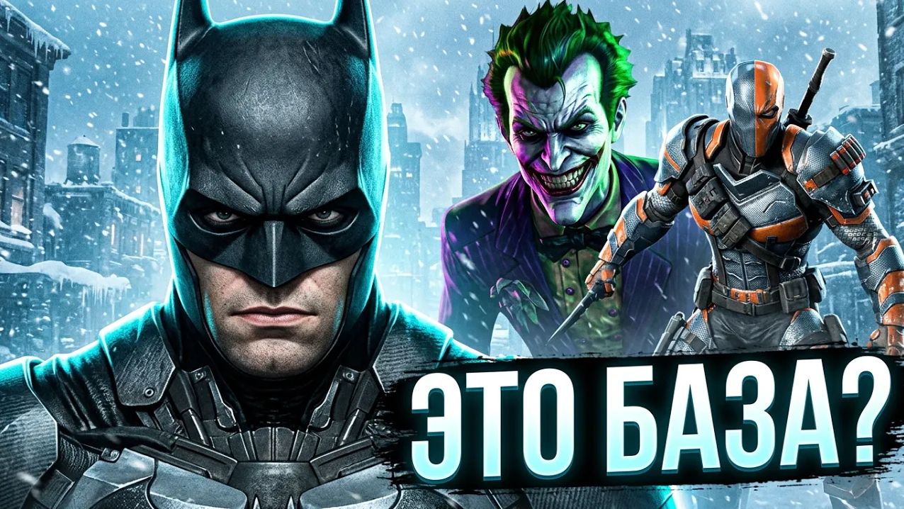 Batman: Arkham Origins - БАЗА🤔