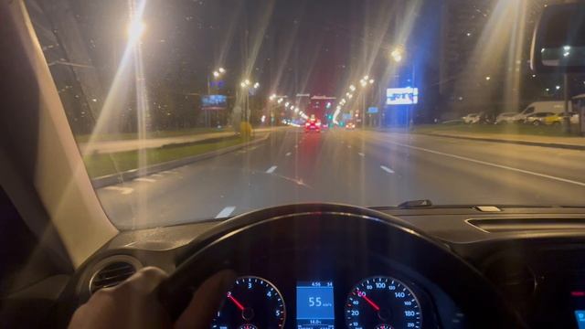Приятная Поездка на Volkswagen Tiguan 2013 г в до работы часть 2