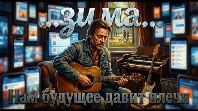...зима...  - Нам будущее давит плечи