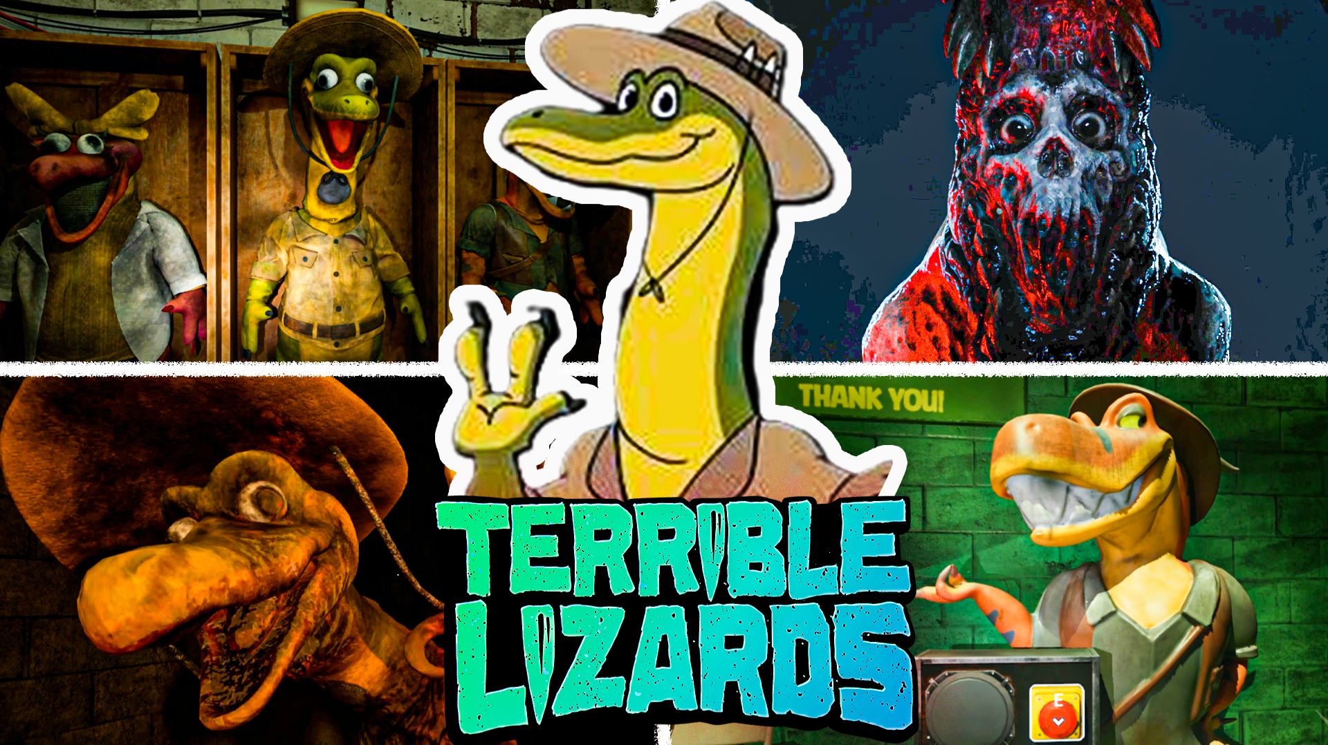 Terrible Lizards - Полное прохождение + Концовка (сюжетная демоверсия)