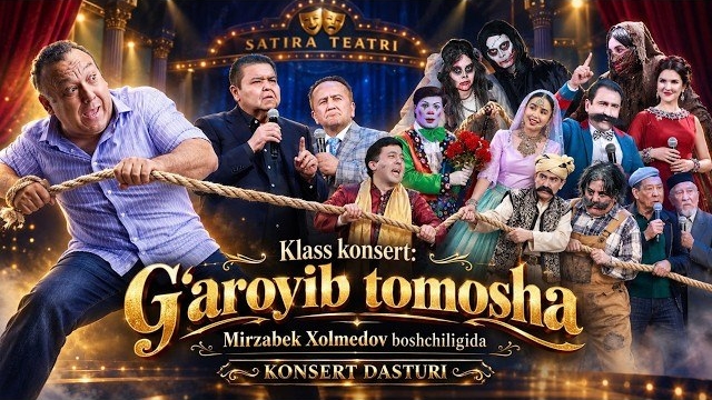 Mirzabek Xolmedov - Klass Konsert «G‘aroyib Tomosha» | Konsert Dasturi 2026