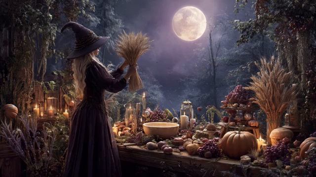 Harvest Moon Deeply Relaxing Witchy Music For Mabon [get-save.com]