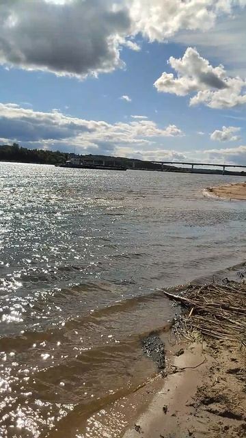 ⚓⛴️р Ока,прохождение грузового корабля