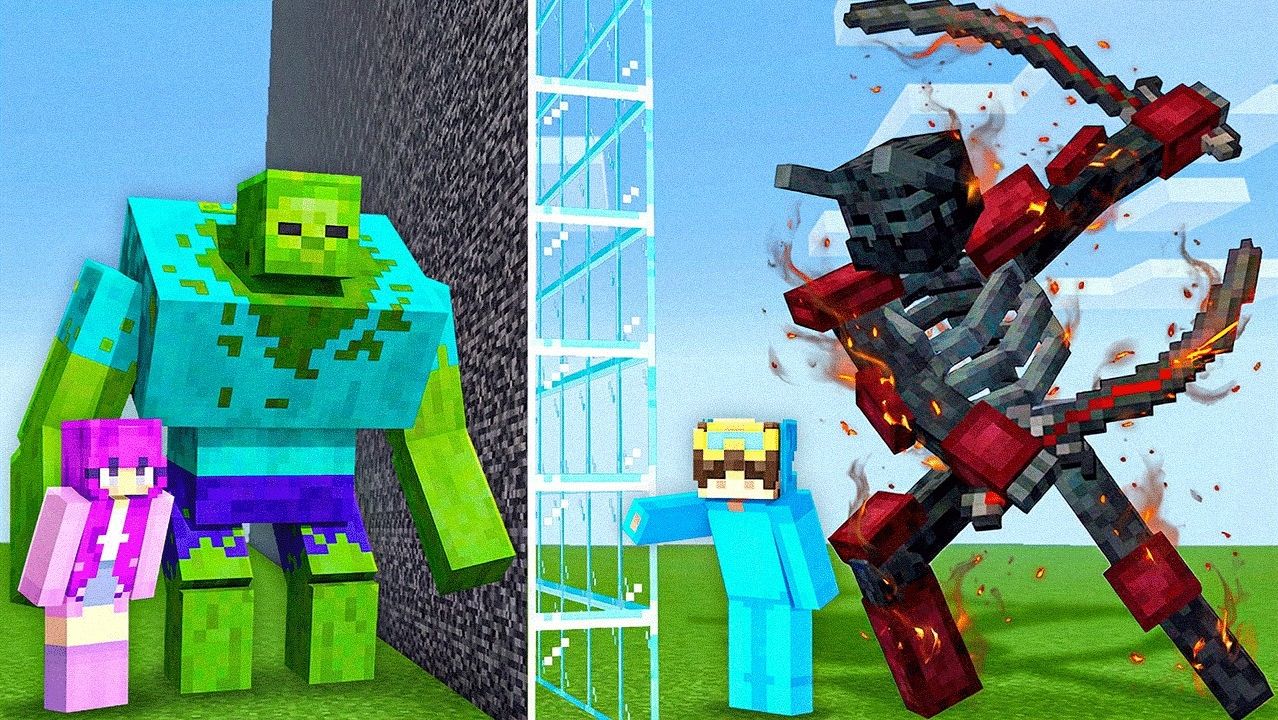 Я сжульничал в битве мутантов в Minecraft
