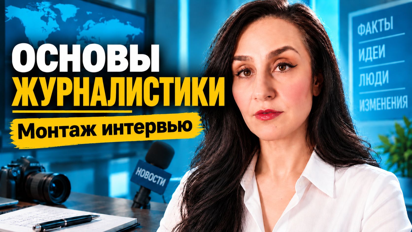 Монтаж интервью. Основы журналистики — Асмик Бакунц