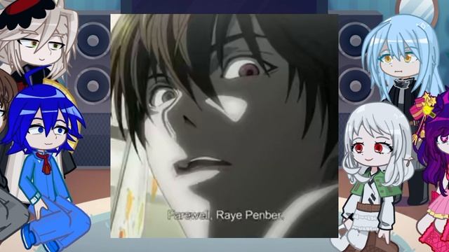 Реакция разных аниме друг на друга 7/7/reactions Of Different Anime To Each Other/Лайт Ягами/Light