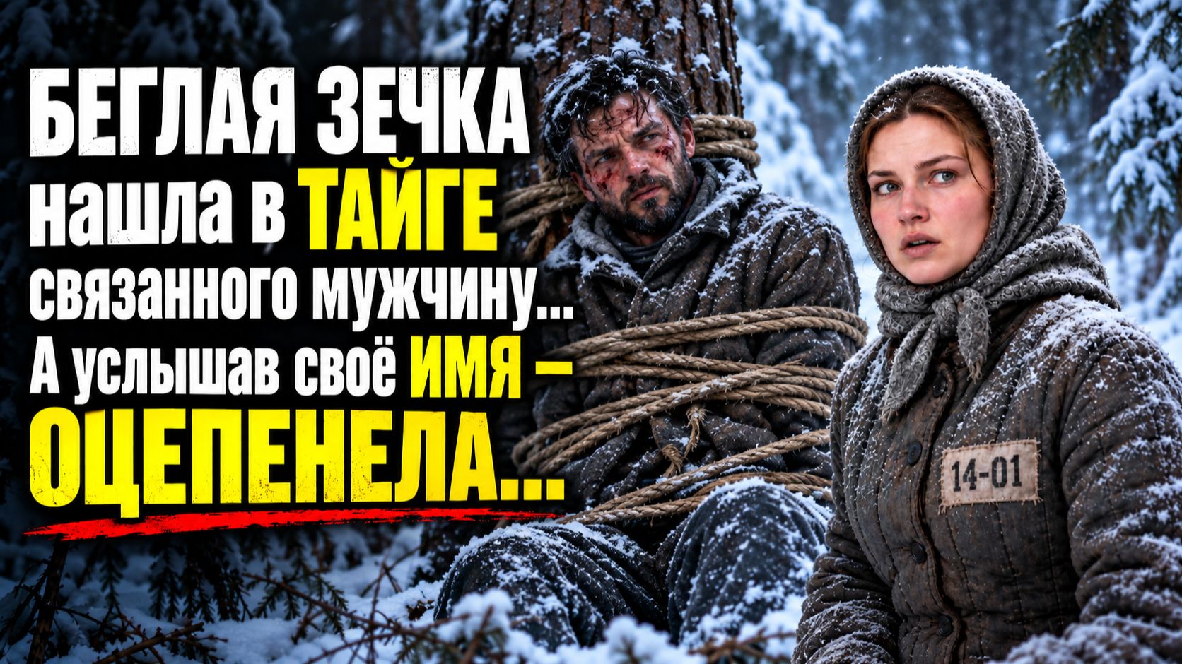 БЕГЛАЯ ЗЕЧКА нашла в ТАЙГЕ связанного мужчину… А услышав своё ИМЯ — ОЦЕПЕНЕЛА..