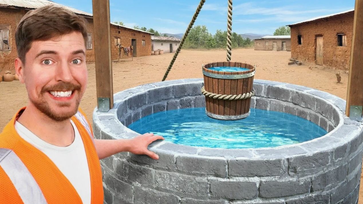 Я Построил 100 Скважин в Африке MRBEAST МИСТЕРБИСТ НА РУССКОМ мистер бист