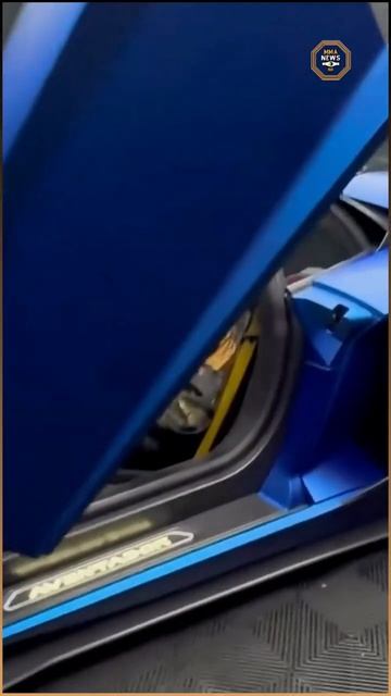 🏎️Алекс Перейра приобрел Lamborghini Aventador SVJ.