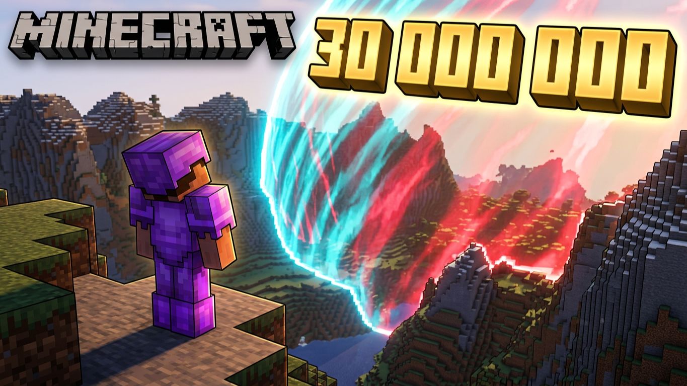 [Minecraft 30,000,000 #2] ДЁМ ДАЛЬШ (PC)