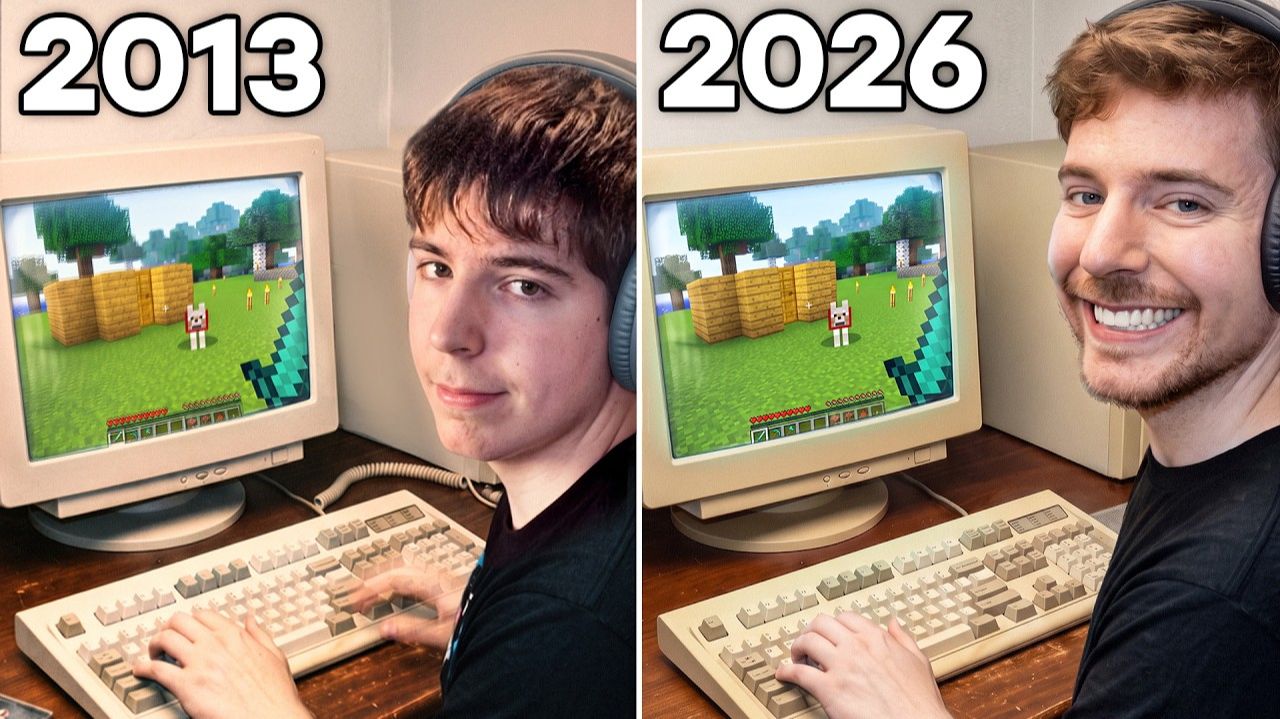 Я Нашёл Свой Мир В Minecraft, Созданный 13 Лет Назад [MrBeast/Мистер Бист]