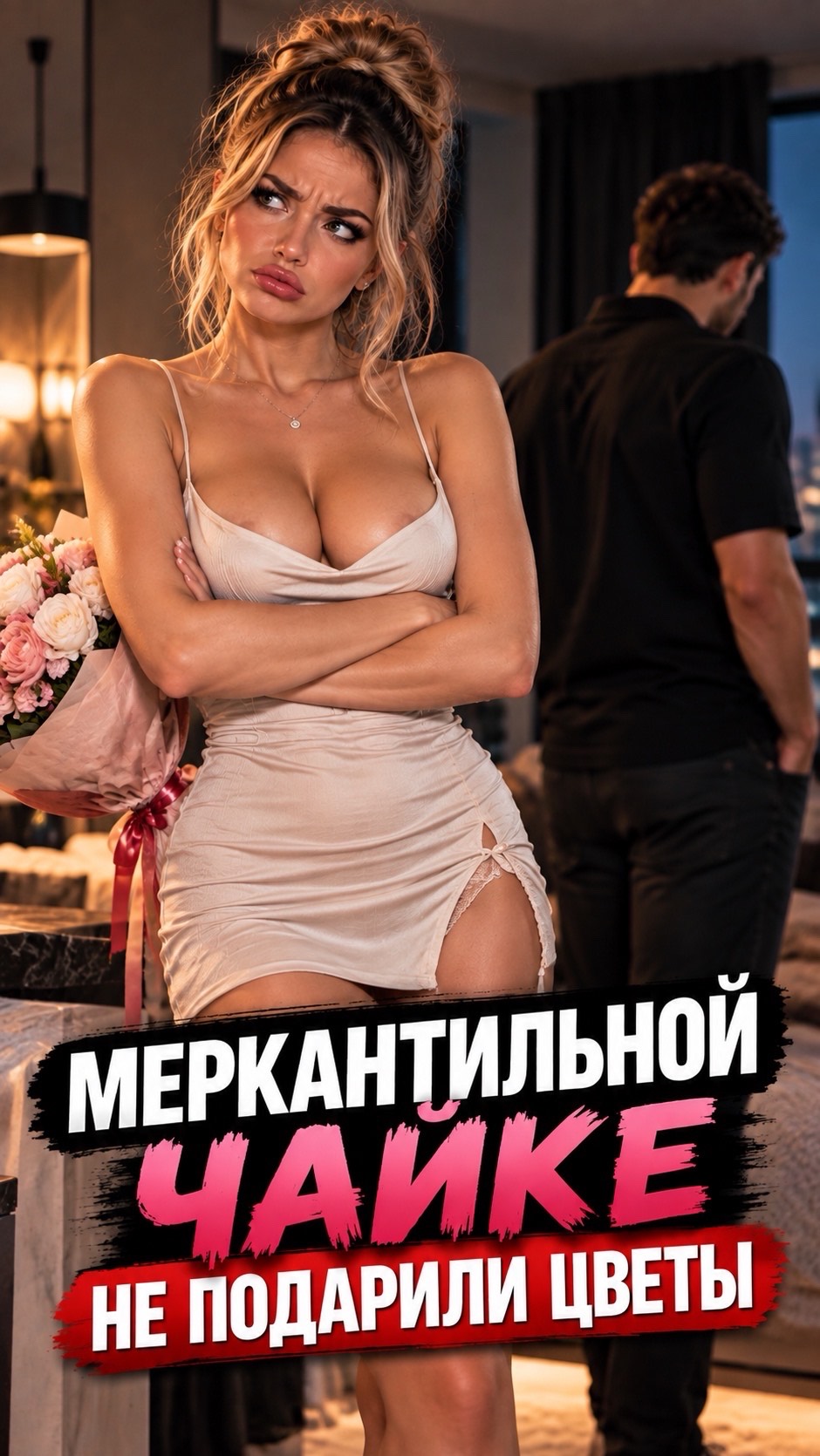МЕРКАНТИЛЬНОЙ ЧАЙКЕ НЕ ПОДАРИЛИ ЦВЕТЫ