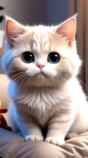 Милый котик.