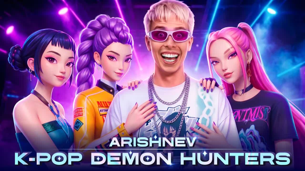 Аришнев – K-POP DEMON HUNTERS | КЛИП НА 30.000.000 ПОДПИСЧИКОВ!