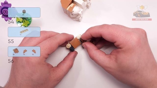 LEGO Creator Милый хомячок с цветком (31376) [166 деталей]
