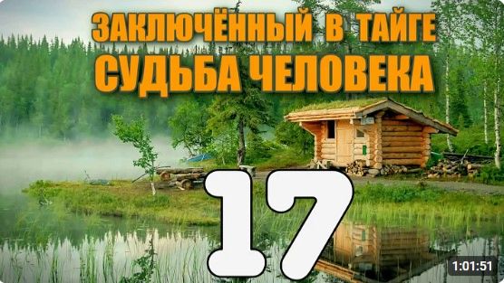 ЗАКЛЮЧЕННЫЙ В ТАЙГЕ  ПОБЕГ ОТ СИСТЕМЫ  АЛМАЗНЫЕ ДЕЛА  СУДЬБА ЧЕЛОВЕКА 17