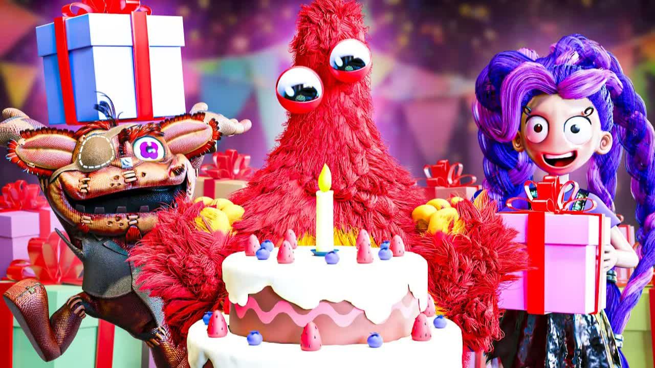 ДЕНЬ РОЖДЕНИЕ ЧАМА ЧОМПКИНСА! Poppy Playtime 5 Анимация