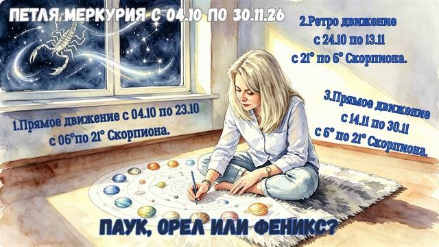 Петля Меркурия с 04.10 по 30.11.26