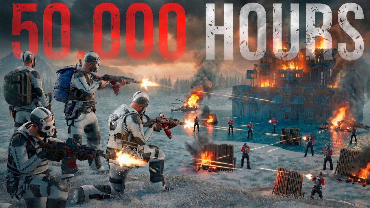 КАК 50.000 ЧАСОВ РАЗНЕСЛИ КИТАЙСКИЙ КЛАН 1125 В КОЛИЧЕСТВЕ 50 ЧЕЛОВЕК В РАСТ | RUST