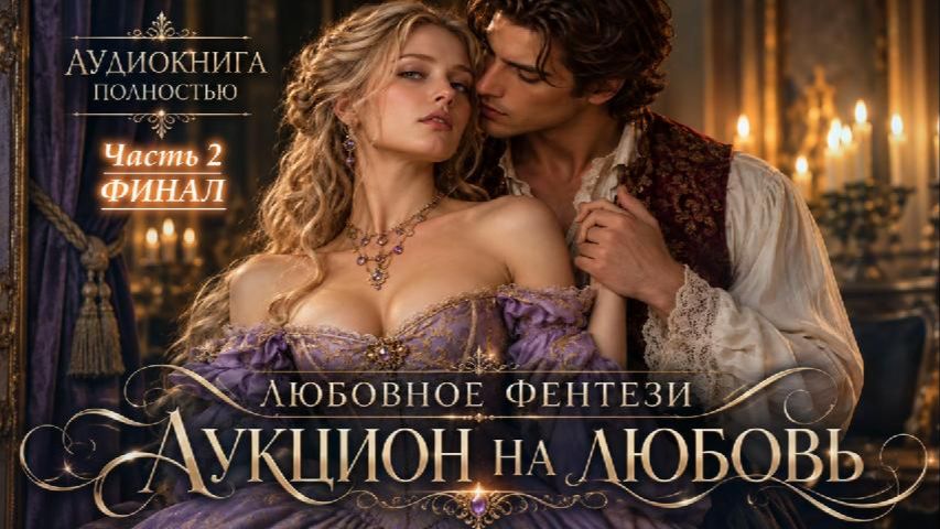 Аукцион на любовь | Часть 2 ФИНАЛ |АУДИОКНИГА ЛЮБОВНЫЙ РОМАН | слушать полностью фентези онлайн