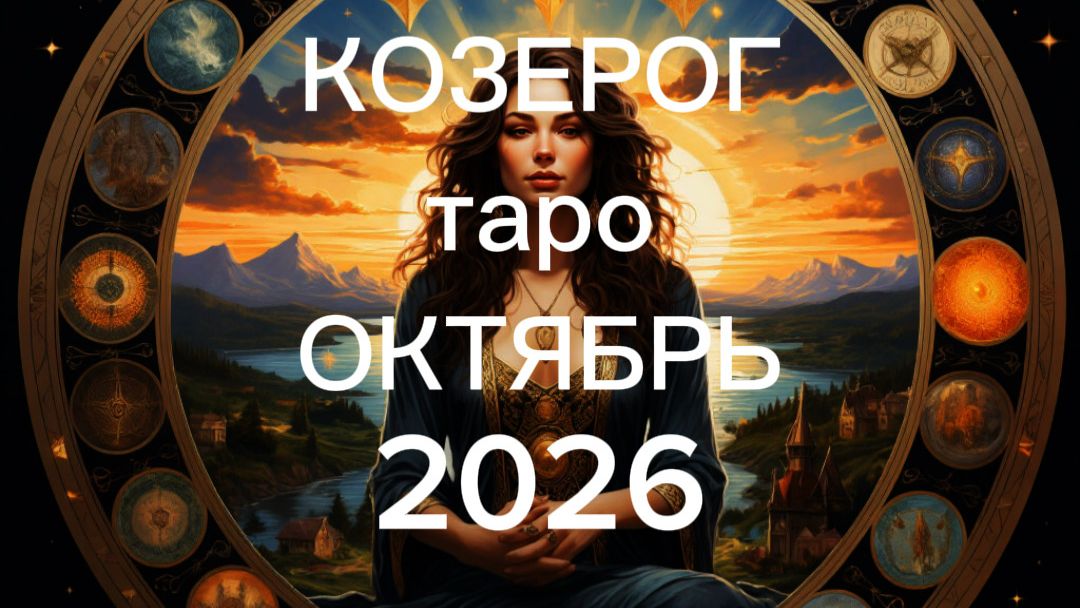 КОЗЕРОГ таро-прогноз на ОКТЯБРЬ 2026 от Марии Тихоновой