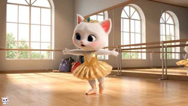 Один котёнок, один балетный шаг, один шанс спасти свою маму🕰️💃💖