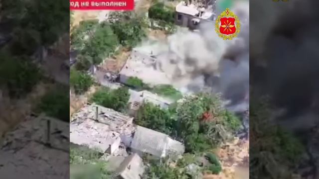 Уничтожение пункта управления БПЛА ВСУ