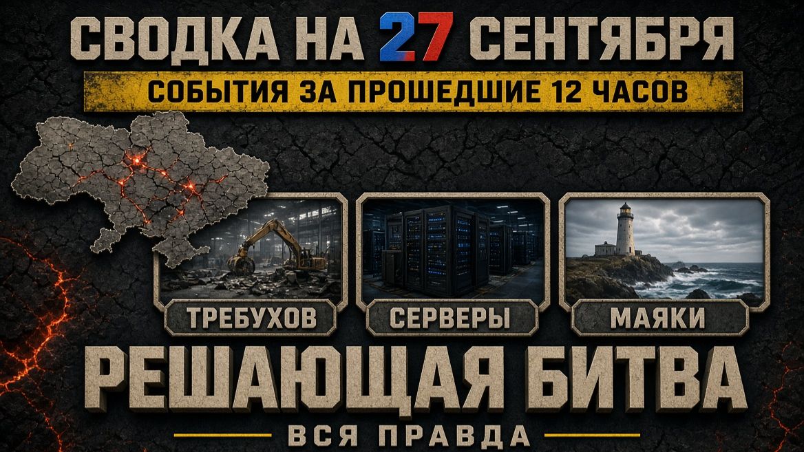 СВОДКА БОЕВЫХ ДЕЙСТВИЙ НА 27 СЕНТЯБРЯ, КАРТА СВО СЕГОДНЯ, НОВОСТИ СВО НА УКРАИНЕ 2026, ЮРИЙ ПОДОЛЯКА