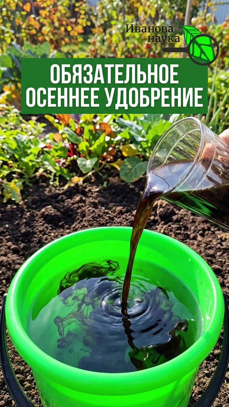 💥 ПОЛ СТАКАНА НА ВЕДРО и ЗЕМЛЯ КАК НОВАЯ! Обязательное осеннее обновление и оздоровление почвы