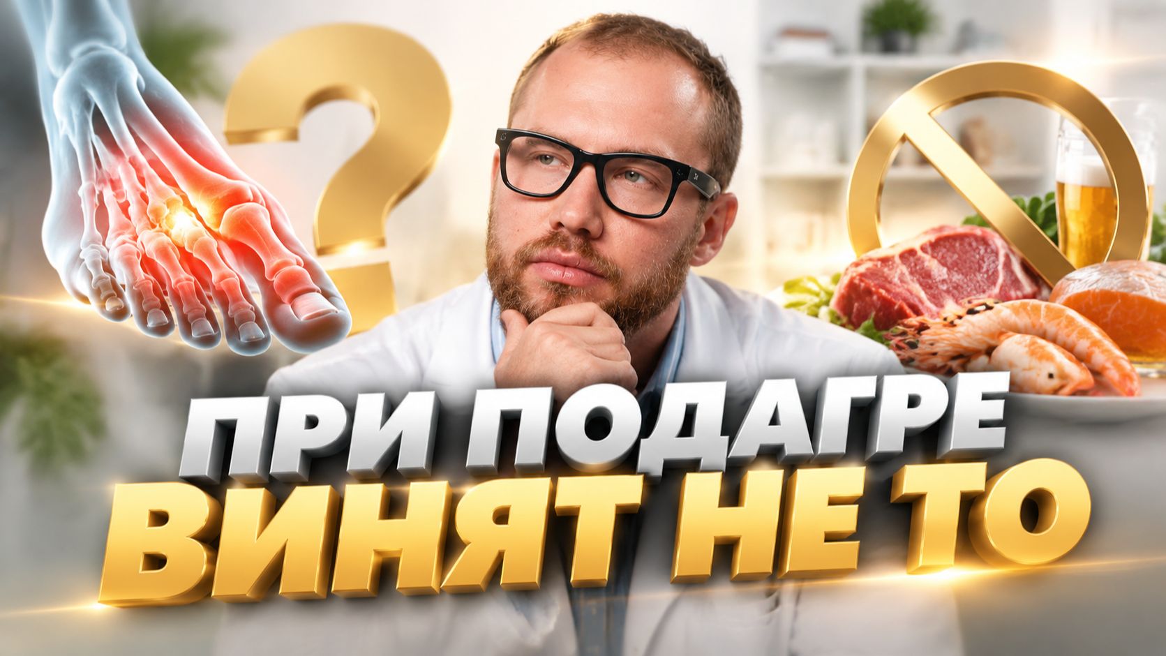 Подагра — это не суставы, это печень! Как правильно диагностировать и лечить болезнь