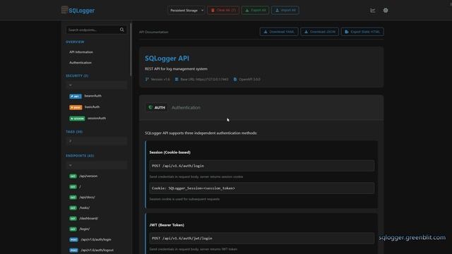 SQLogger дополнительный скринкаст о возможностях