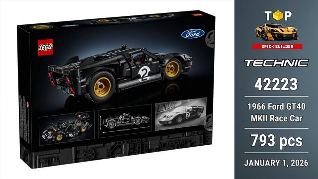 LEGO Technic январь-март 2026 УТЕЧКИ Подробный обзор и сравнение