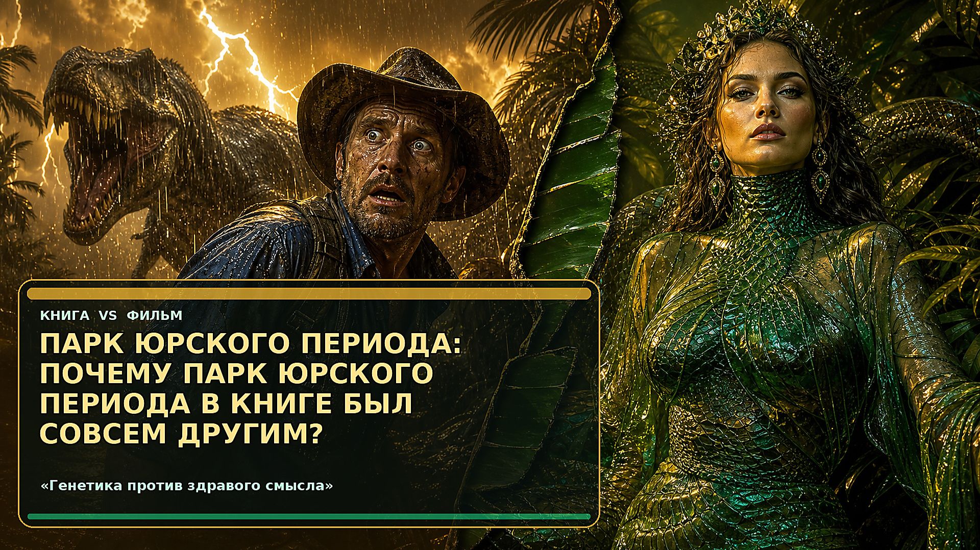Парк юрского периода: Почему парк юрского периода в книге был совсем другим?