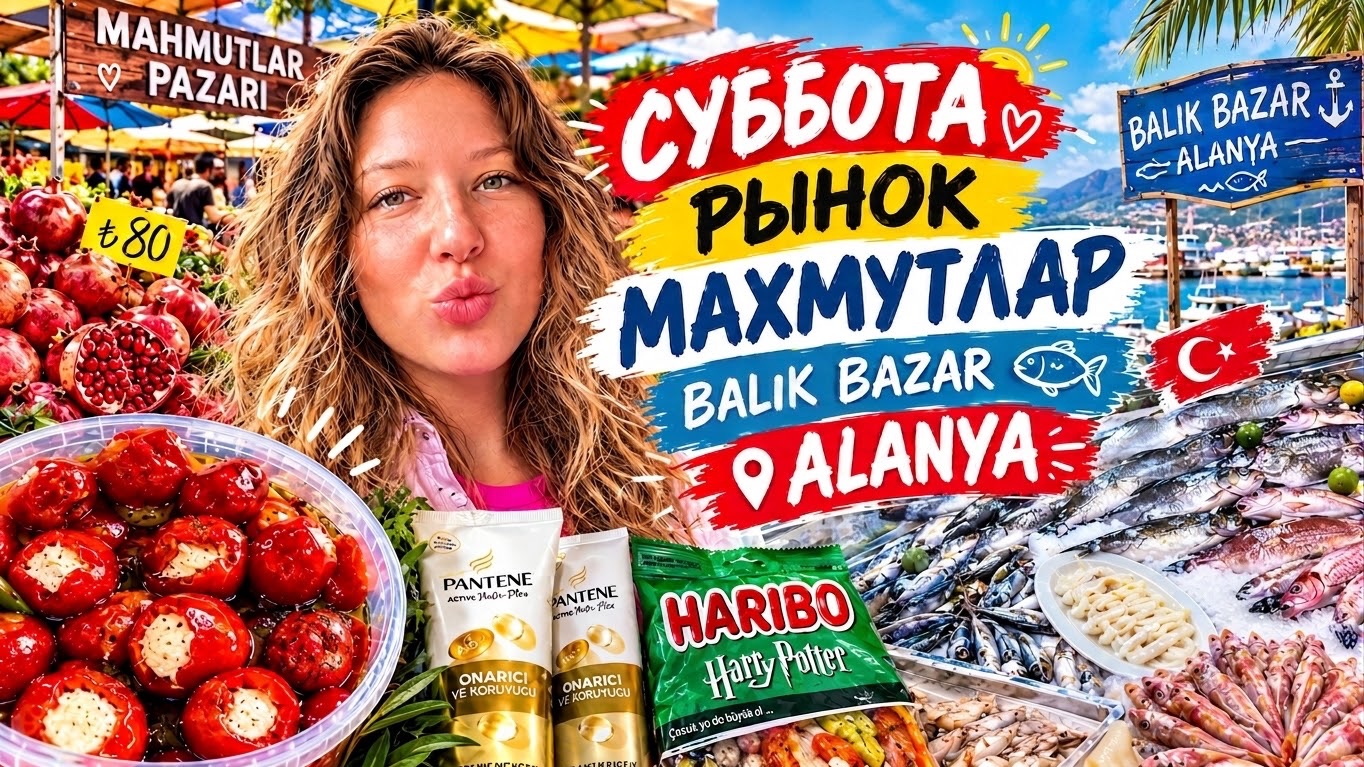 2 дня из жизни в Аланье🇹🇷: Прогулки под дождем, уютные кафе и турецкий вайб | Влог из Турции