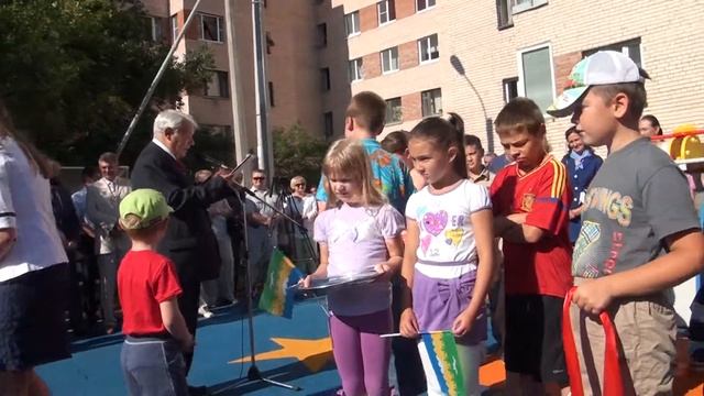 День Зеленогорска - 2013. Открытие детской площадки. Часть 3