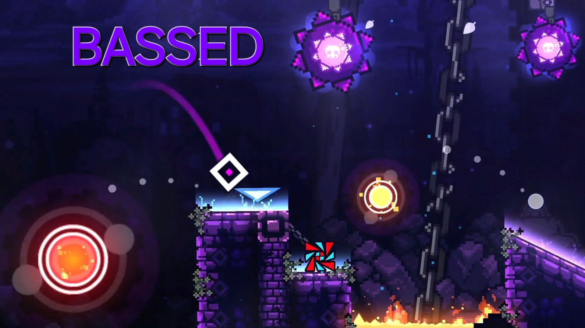 BASSED GEOMETRY DASH ПРОХОЖДЕНИЕ