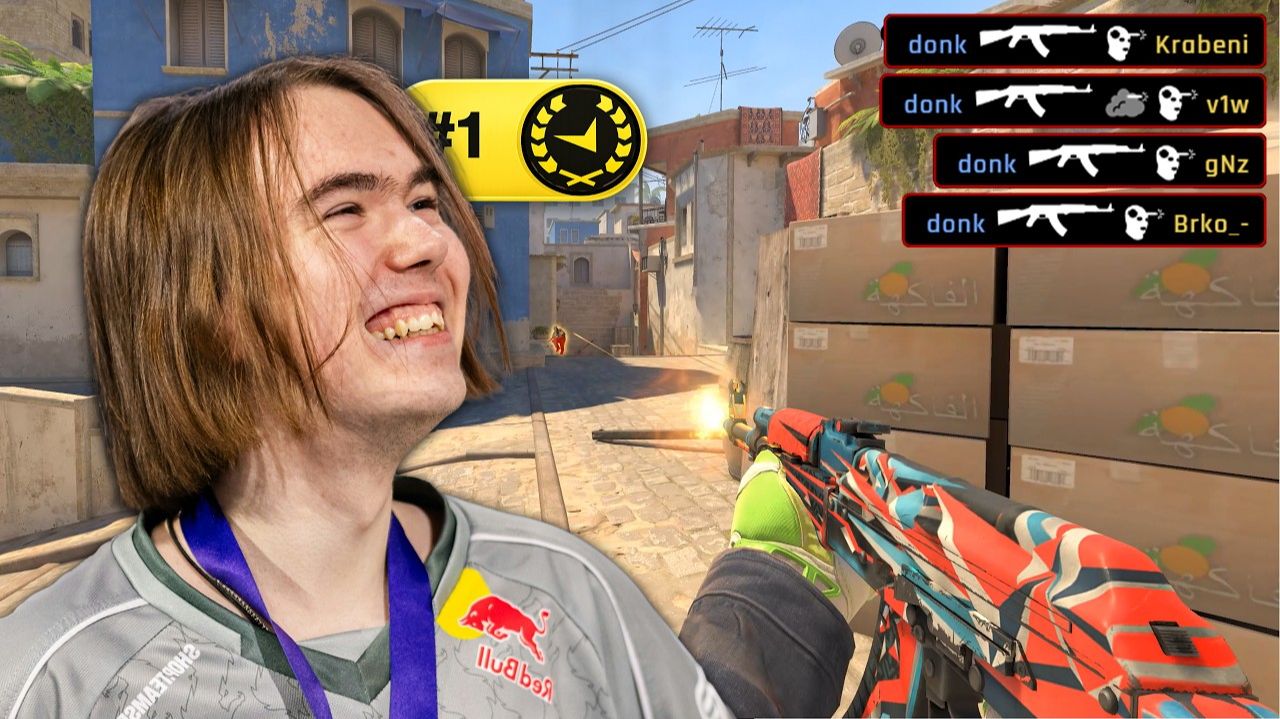 Donk УЖЕ ДОСТИГ 5000 ELO - #1 FACEIT