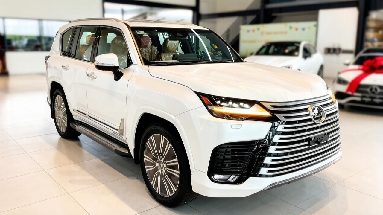 LEXUS LX 600 2026 года 3,4-литровый двигатель V6 с двойным турбонаддувом 409 л.с. Обзор Lexus