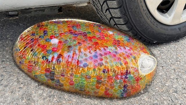 ORBEEZ COCA COLA BALLOON VS CAR, Coca Cola Zero, PowerAde, Fanta, Sprite, Fruko And Mentos Diff Unde