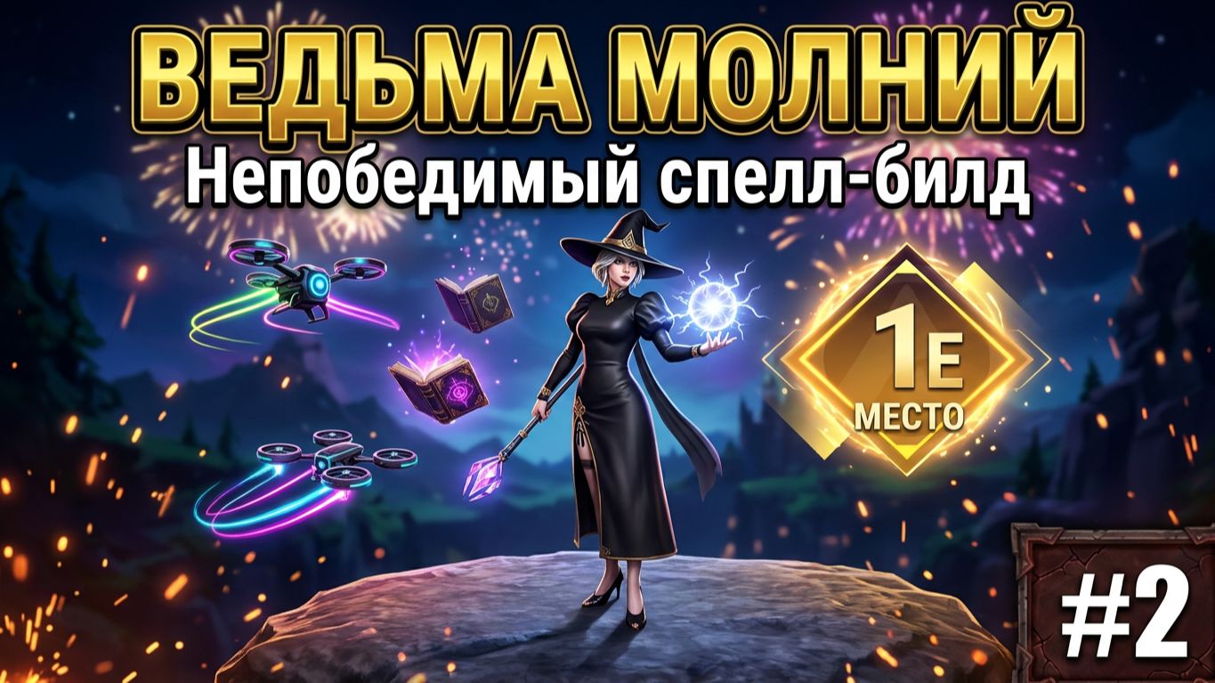 Собрал ведьму молний в Alpha League! Рейтинговая битва #2